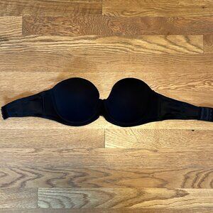Black Strapless Bra